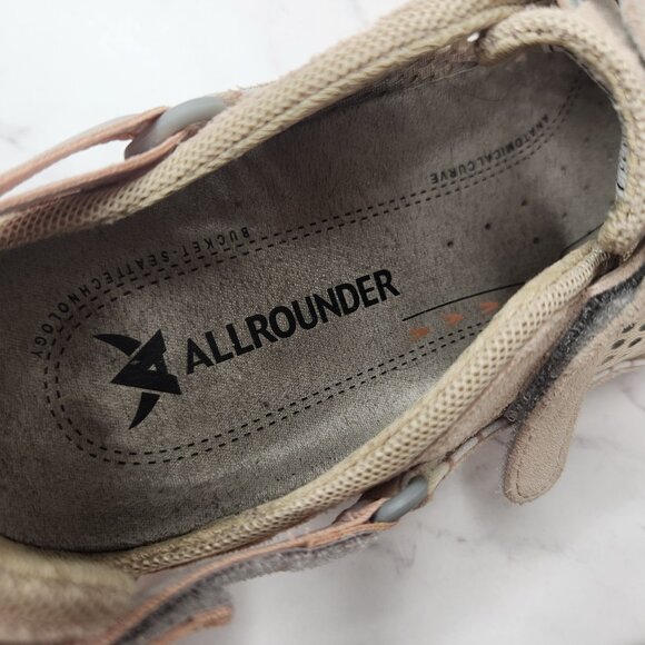 Mephisto Allrounder Tan Sueded Hiking Shoes Flats Walking Sandals Women's 9 - Picture 9 of 10